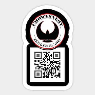 QR CRowesNest Sticker